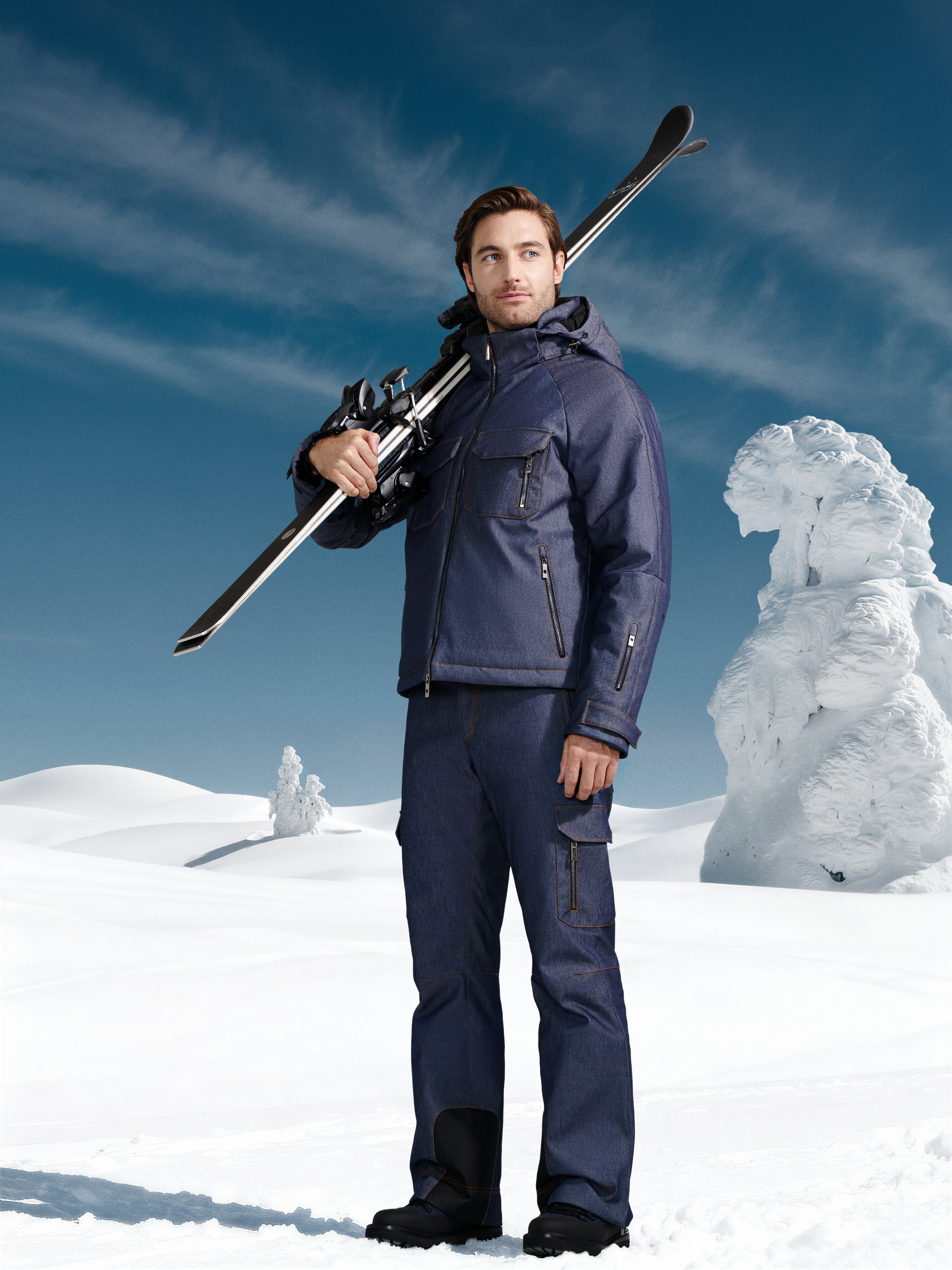 Men's ski mid & base layers - merino & cashmere