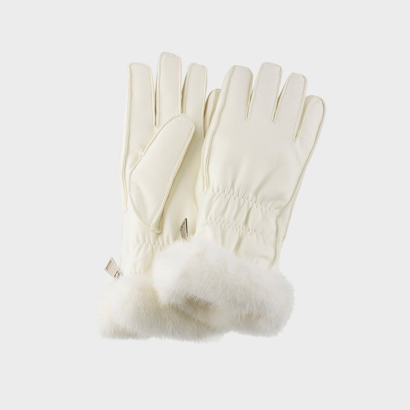 Nastya Mink Ski Gloves