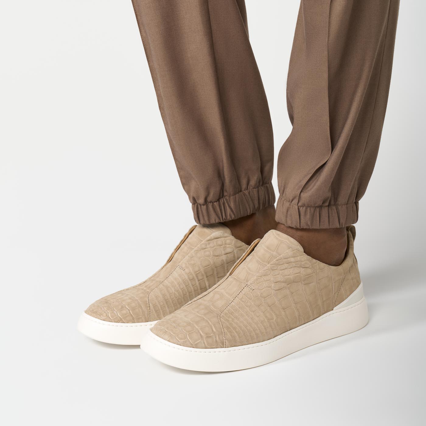 Milan Alligator Sneakers