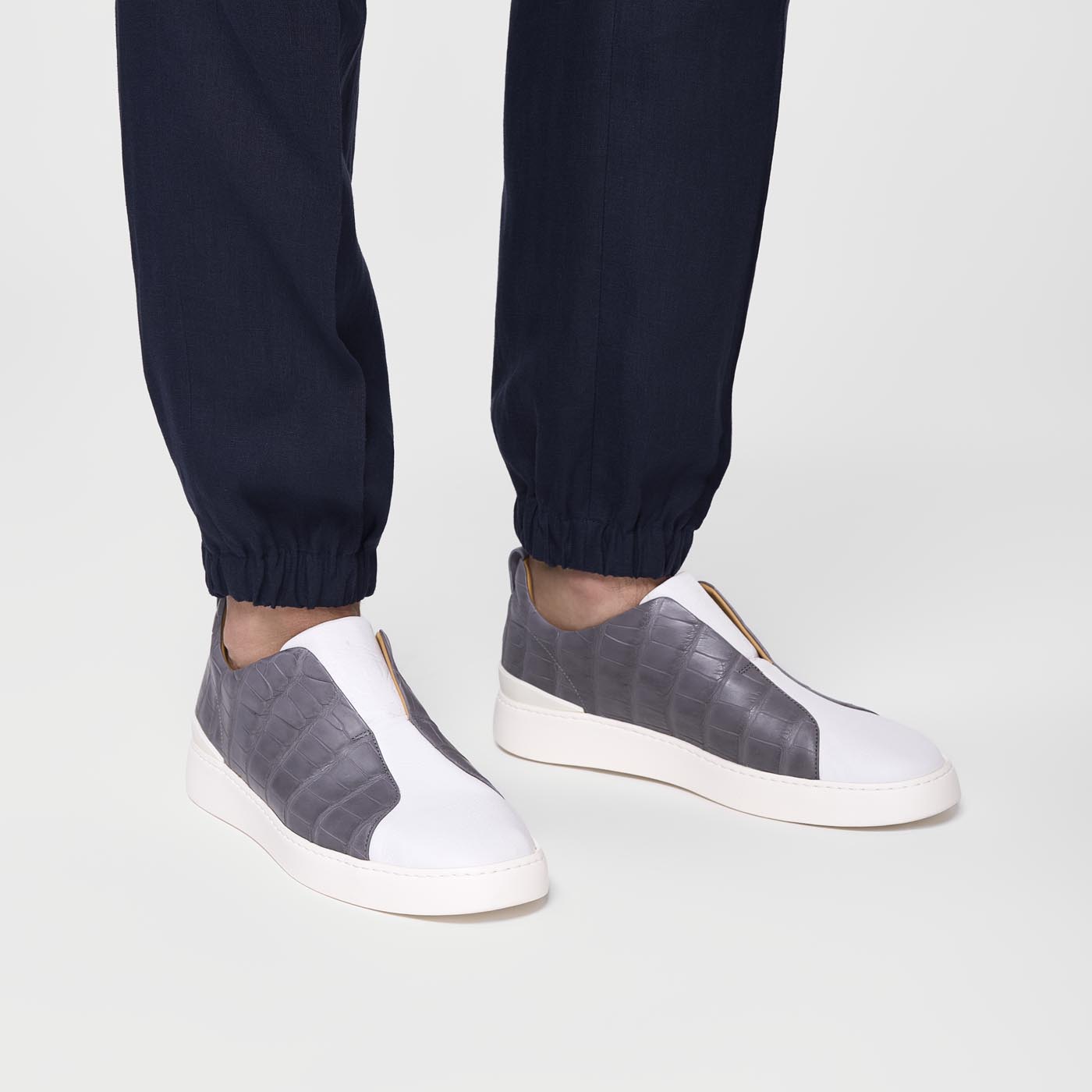 Milan Alligator Sneakers