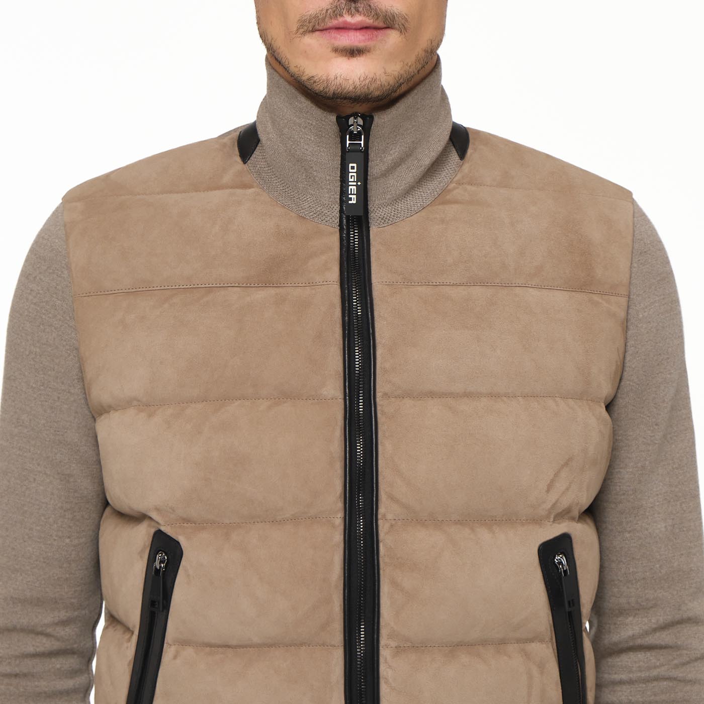 Takao Suede Cardigan