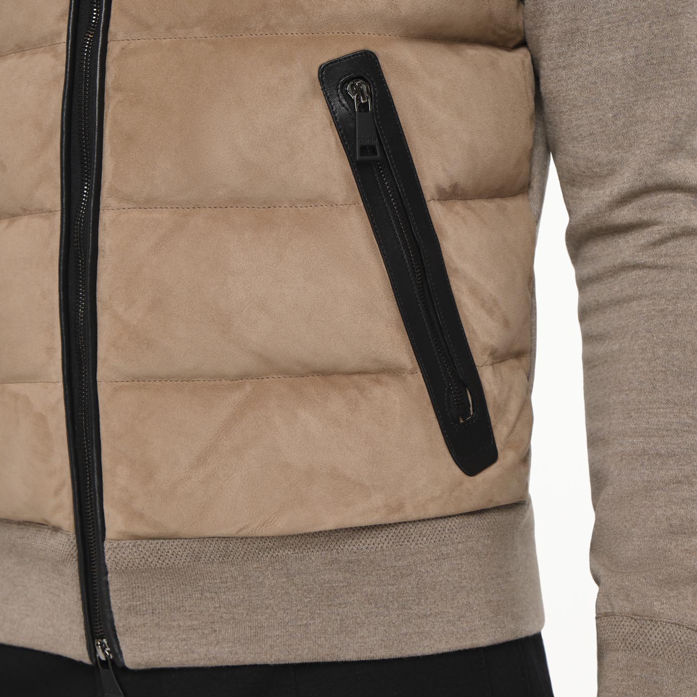 Takao Suede Cardigan