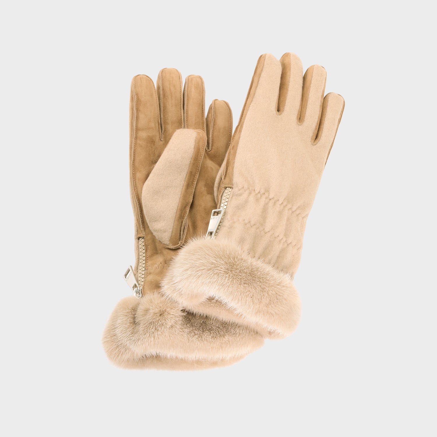 Gants de ski en vison Nastya