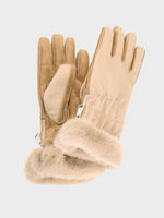 Gants de ski en vison Nastya